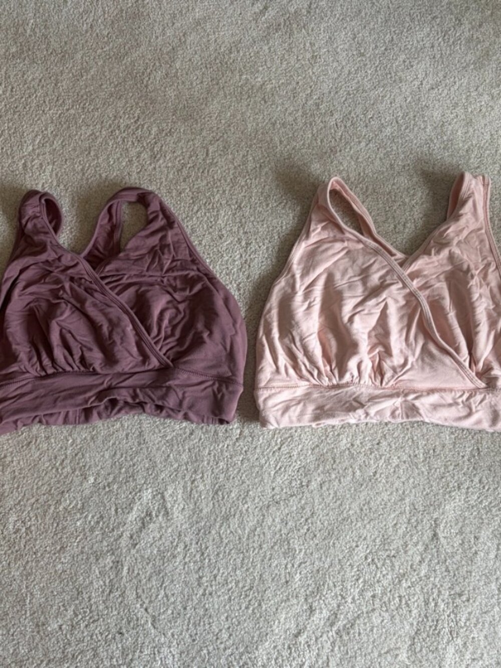 Kindred Braverly French Terry Racerback Nursing & Sleep Bra Bundle, Size XXL